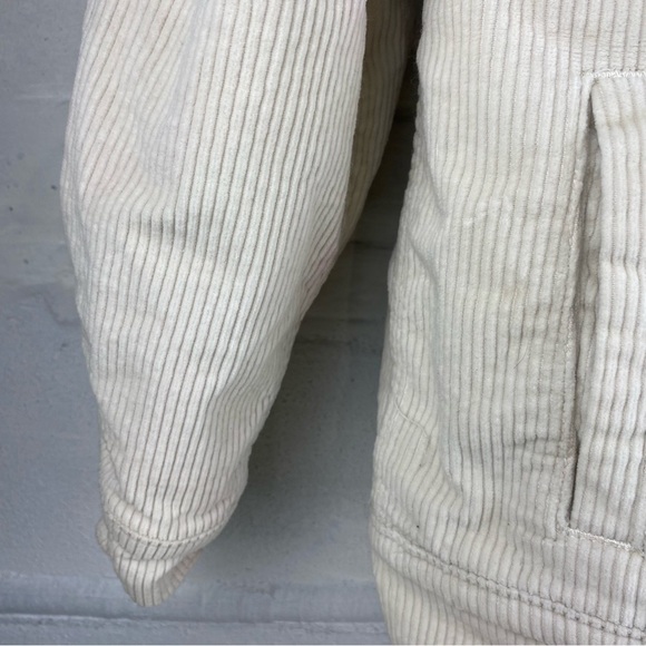 LEVI’S STRAUSS WOMAN OVERSIDE CORDUROY SHERPA JACKET SIZE XS - Picture 6 of 13